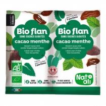Natali - Bioflan chocolat-menthe sans sucres ajoutés 10g bio