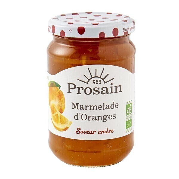 ProSain - Marmelade d'oranges saveur amère 375g bio