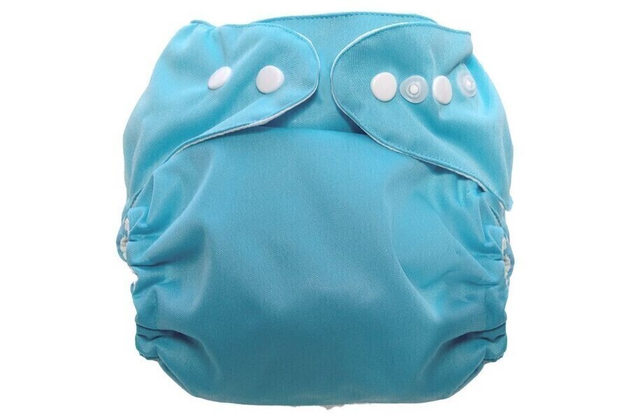 P'tits Dessous - Couche lavable bébé So Easy, Taille 1 (3-9 kg) - Turquoise