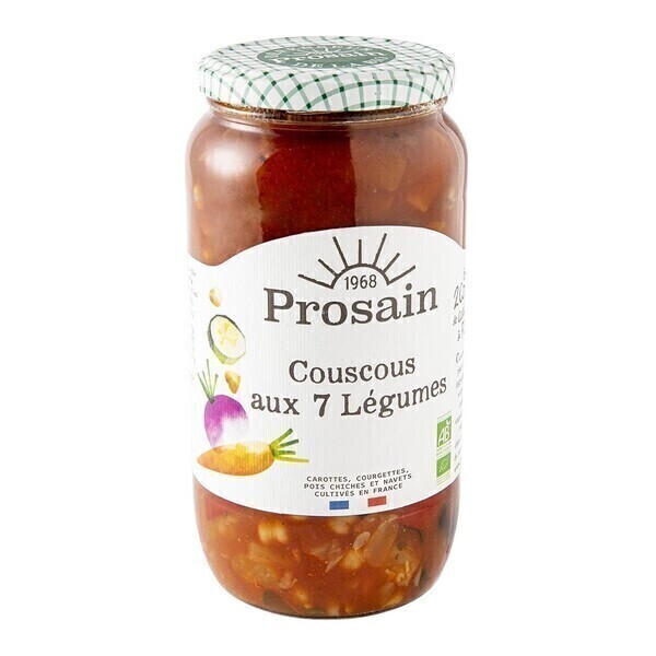 ProSain - Couscous aux 7 légumes 680g bio