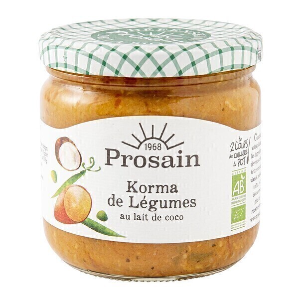 ProSain - Korma de légumes 365g bio