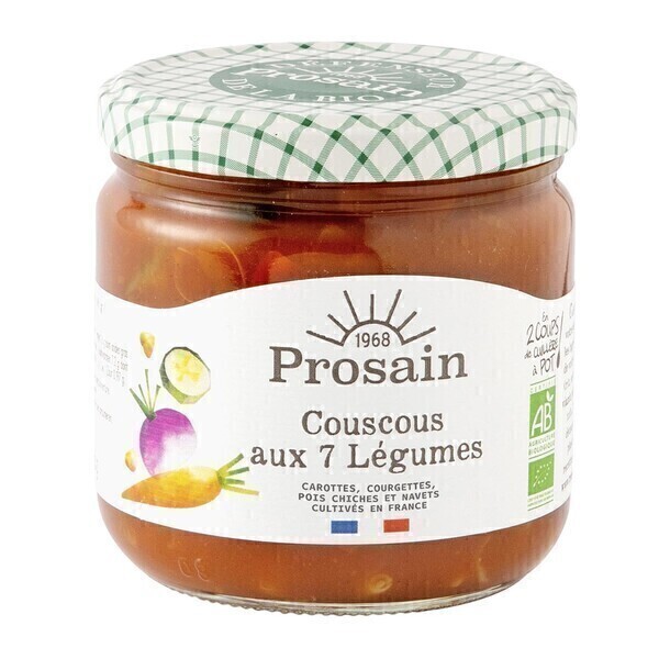 ProSain - Couscous aux 7 légumes 360g bio