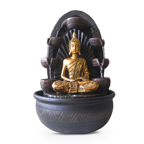 Zen' Light - Fontaine d'Intérieur Déco Feng Shui Bouddha Chakra Eclairage Led Zen' Light - Fontaine d'Intérieur Déco Feng Shui Bouddha Chakra Eclairage Led