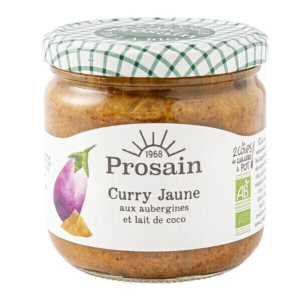 ProSain - Curry d'aubergines 38,8cl bio