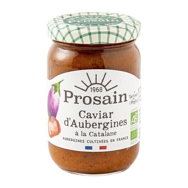 ProSain - Caviar d'aubergines à la catalane 200g bio