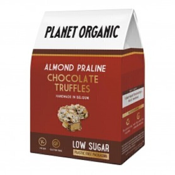Planet Organic - Truffes Chocolatées Amandes 80g Bio