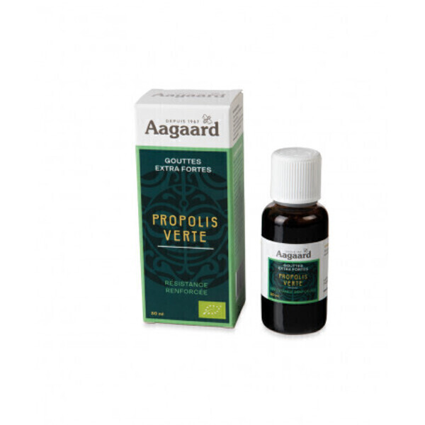 Aagaard Propolis - Gouttes Propolis Verte Extra Fortes - 30 ml