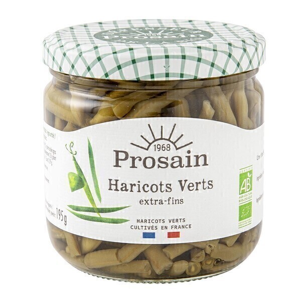 ProSain - Haricots verts extra-fins 38,8cl bio