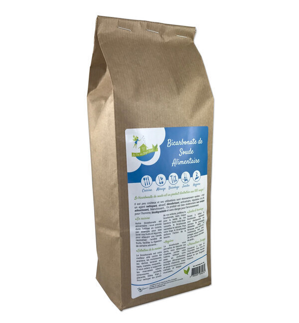 Fée du logis vert - Bicarbonate Alimentaire - Sachet 1 kg
