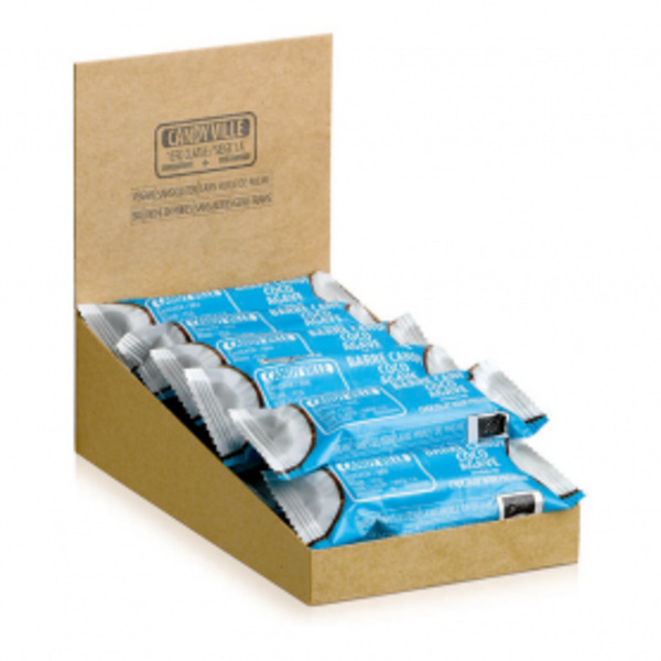 Candy Ville - Lot de 15+3 Barres Candy Coco Agave 50g Bio Candy Ville - Lot de 15+3 Barres Candy Coco Agave 50g Bio