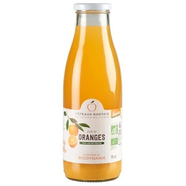 Côteaux Nantais - Jus oranges 75 cl Demeter