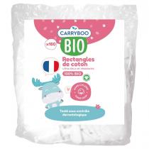 Carryboo - 180 Pads de Coton 100% Bio