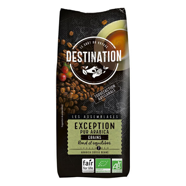 Destination - Café grain Exception pur arabica 1kg