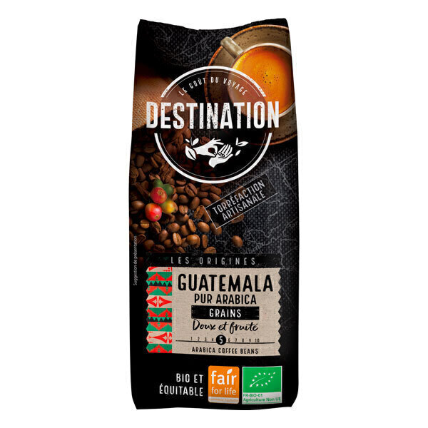 Destination - Café grain Guatemala pur arabica 500g