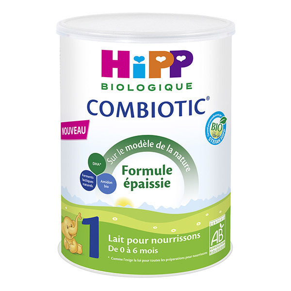 Lot De 3 Lait 1 Combiotic Formule Epaissie Boite 800g Hipp