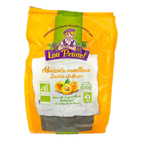 Lou Prunel - Abricots moelleux pasteurisés 500g
