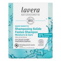 Lavera - Shampoing solide Basis Sensitiv hydratation et soin 50g