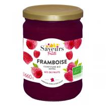 Saveurs & Fruits - Confiture extra framboise 660g