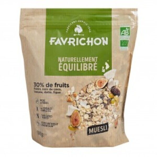 Favrichon - Muesli 30% fruits 500g Bio