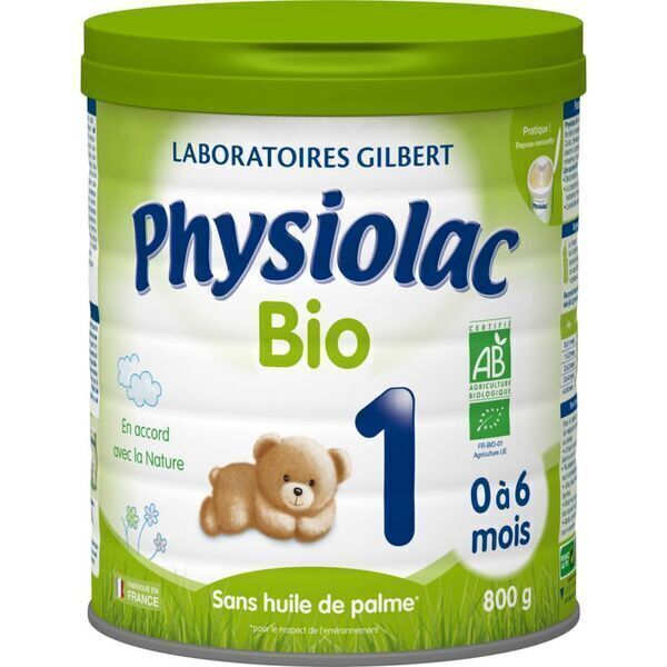 Physiolac - Physiolac Bio 1 - 1 boite de 800g