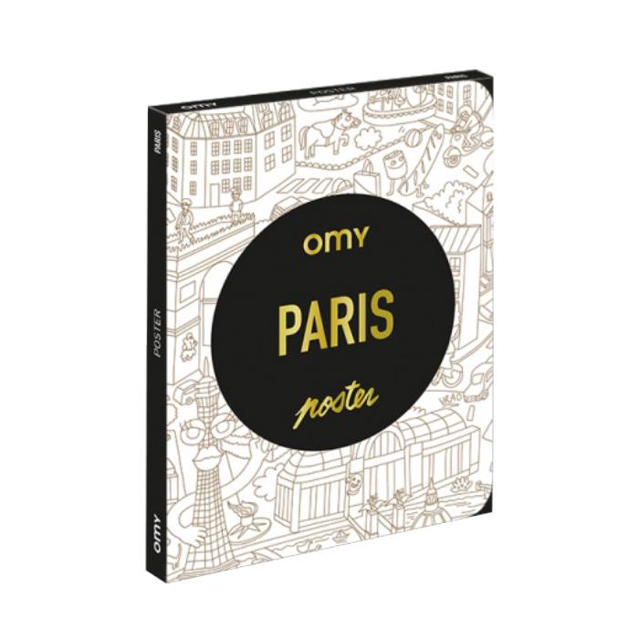 OMY - Coloriage Pocket - Paris - Omy OMY - Coloriage Pocket - Paris - Omy