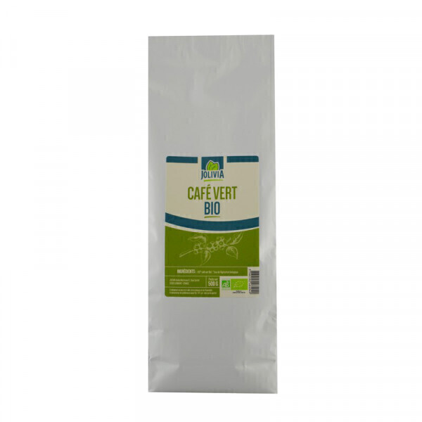 Jolivia - Café vert Bio en grains - 500 g