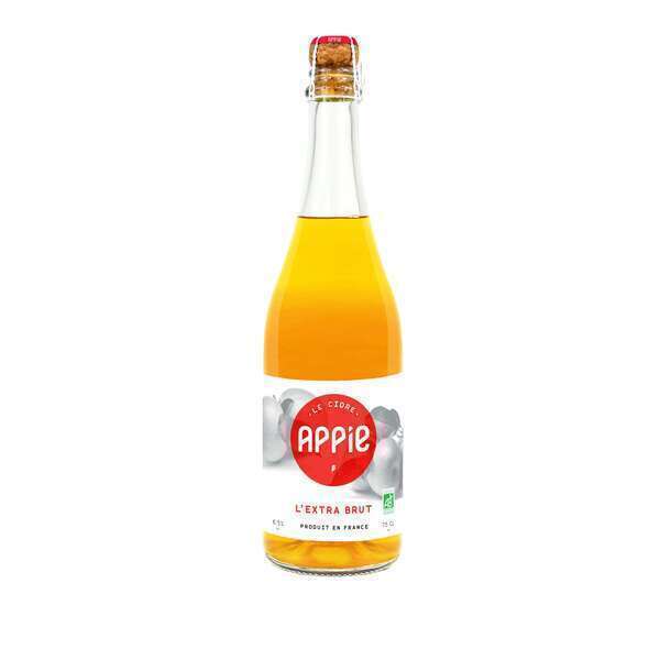Appie - Cidre - L'EXTRA BRUT BIO (6.5%) - 75cl