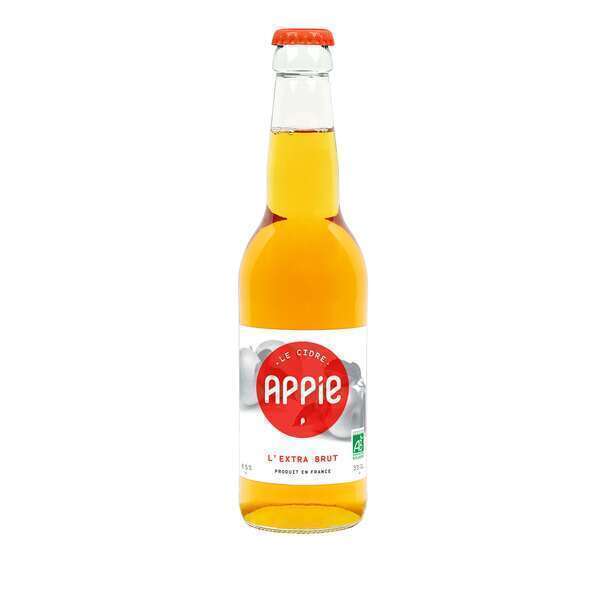 Appie - Cidre - L'EXTRA BRUT BIO (6.5%) - 33cl Appie - Cidre - L'EXTRA BRUT BIO (6.5%) - 33cl