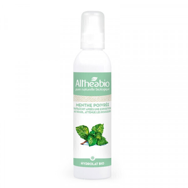 Althéabio - Eau florale de Menthe Poivrée Bio - 200 ml Althéabio - Eau florale de Menthe Poivrée Bio - 200 ml