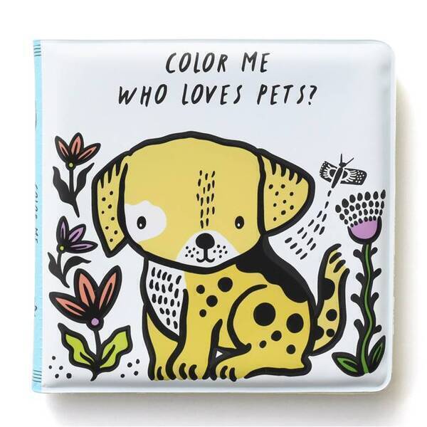 WEE GALLERY - Livre de bain à colorier - Animaux domestiques WEE GALLERY - Livre de bain à colorier - Animaux domestiques