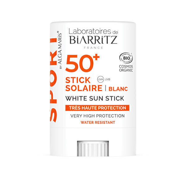 Laboratoires de Biarritz - Stick solaire Blanc SPF50+ 12g
