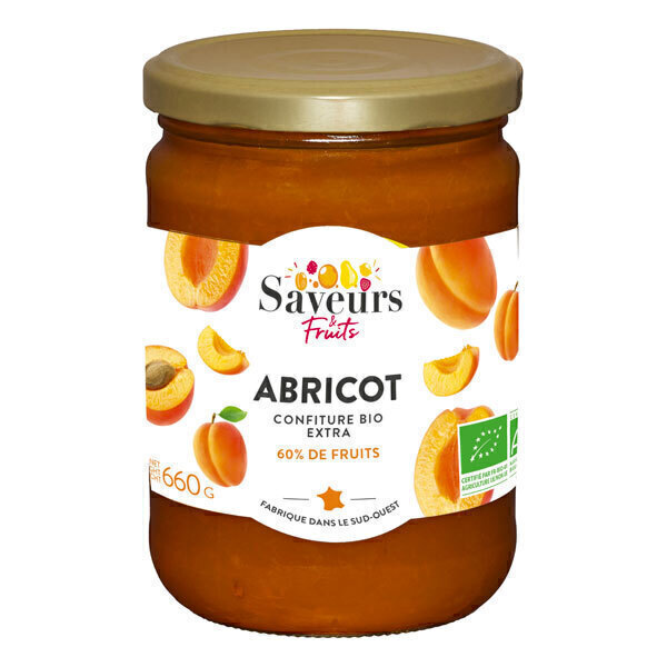 Saveurs & Fruits - Confiture extra abricot 660g