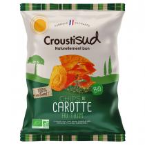 Croustisud - Chips pétales de carotte au thym 70g