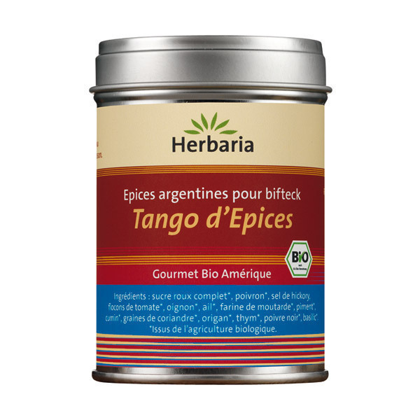 Herbaria - Tango d'épices épices argentines pour biftecks 100g