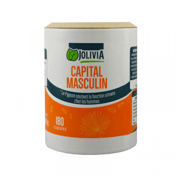 Jolivia - Capital masculin (ex Prostate + Complexe) - 180 capsules