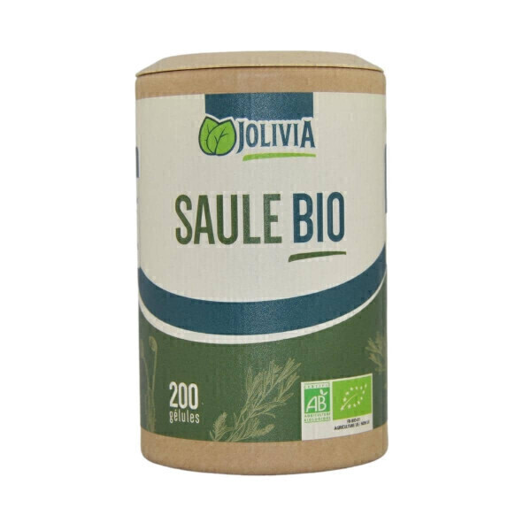 Jolivia - Saule Blanc Bio - 200 gélules végétales de 200 mg Jolivia - Saule Blanc Bio - 200 gélules végétales de 200 mg
