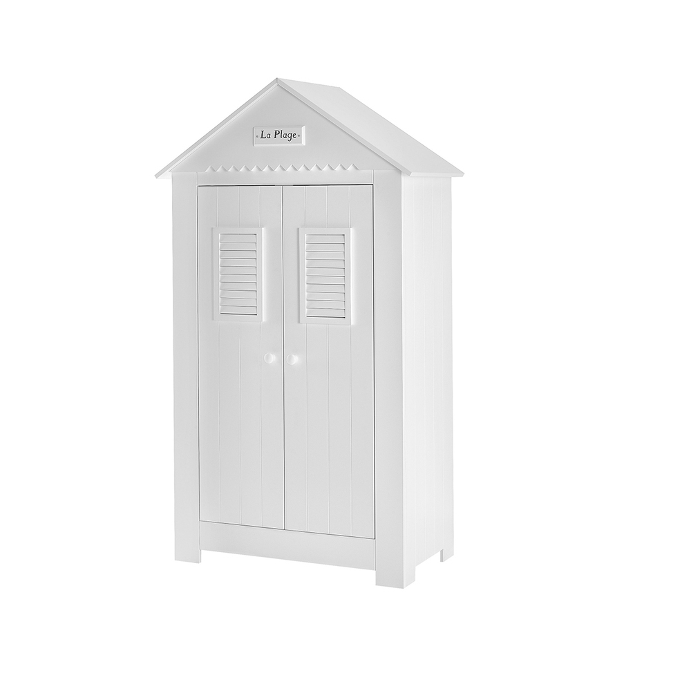 Pinio - Armoire 2 portes Marsylia MDF - Blanc Pinio - Armoire 2 portes Marsylia MDF - Blanc