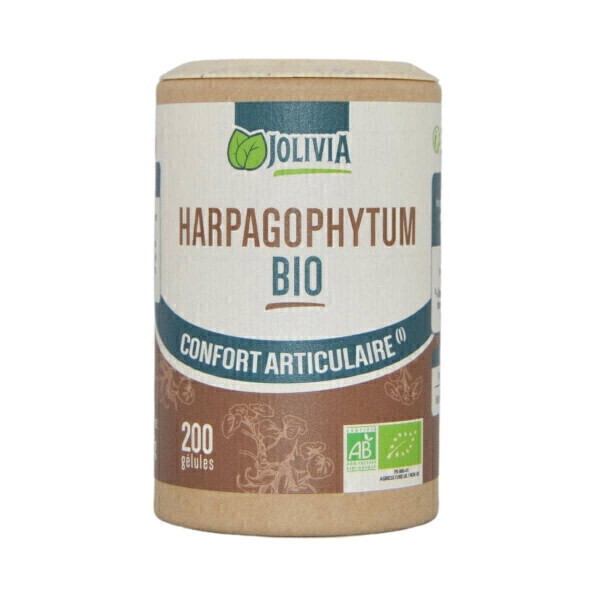 Jolivia - Harpagophytum Bio - 200 gélules végétales de 330 mg