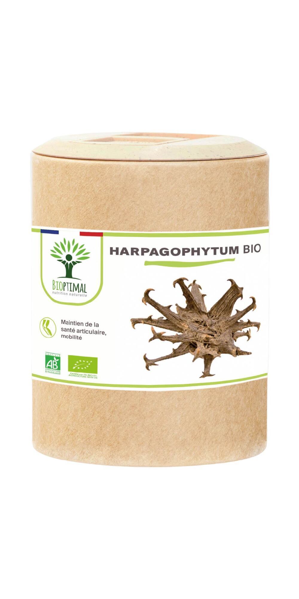 Bioptimal - Harpagophytum Bio - Articulation Anti-inflammatoire 200 Gélules