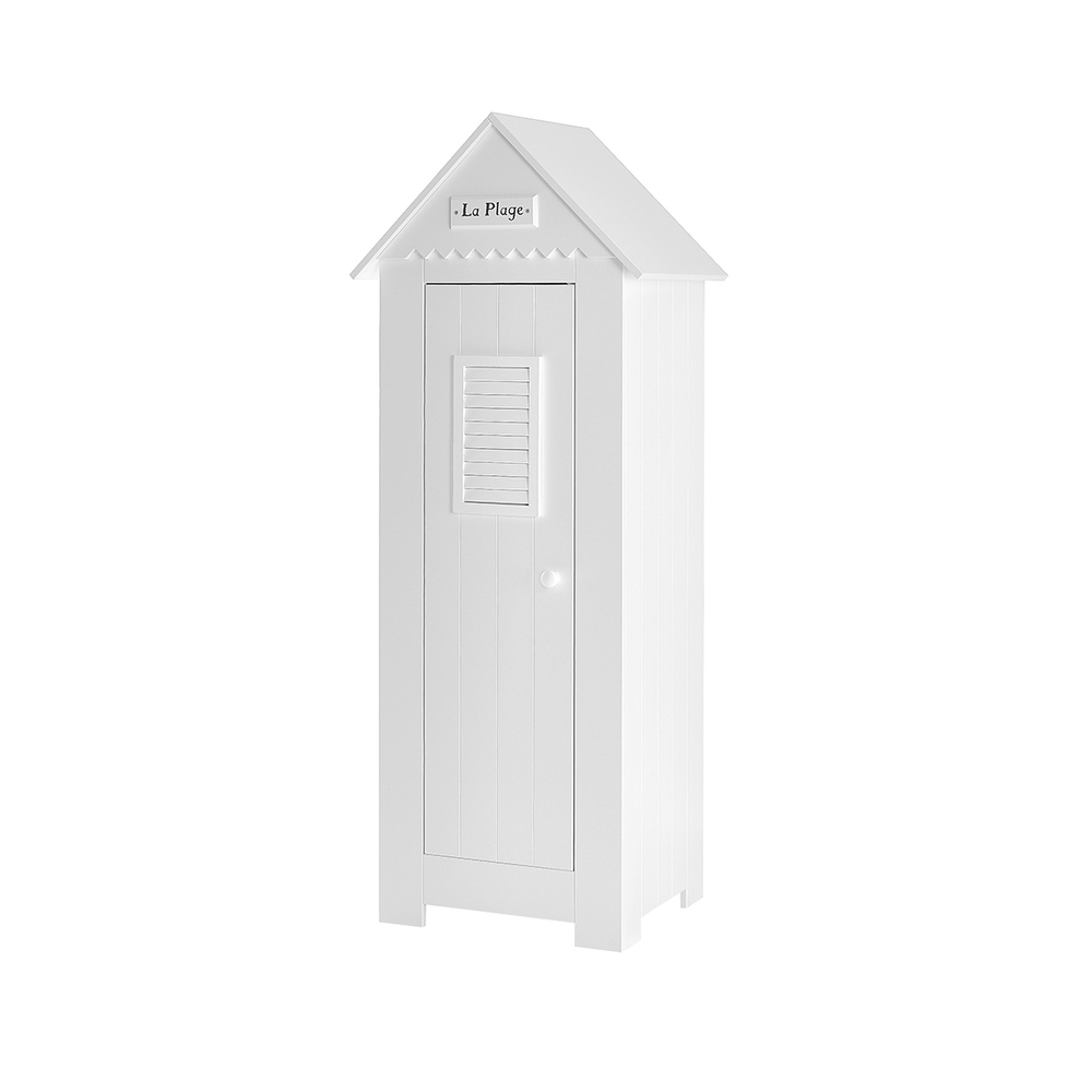 Pinio - Armoire 1 porte Marsylia MDF - Blanc Pinio - Armoire 1 porte Marsylia MDF - Blanc