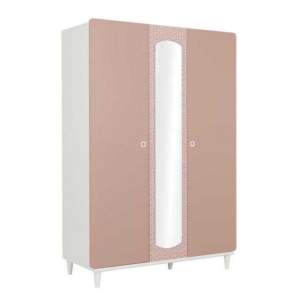Gami - Armoire 3 portes April - Rose Gami - Armoire 3 portes April - Rose