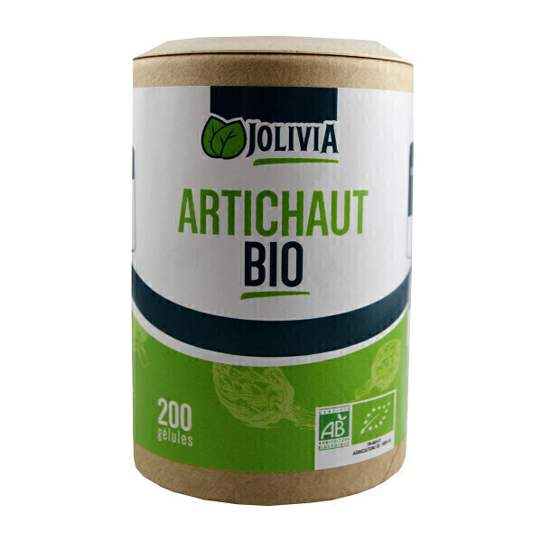 Jolivia - Artichaut Bio - 200 gélules végétales de 200 mg Jolivia - Artichaut Bio - 200 gélules végétales de 200 mg