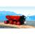33592 Locomotive Rouge Puissante a Piles