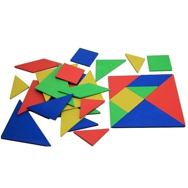 Wissner - Lot de 4 Tangrams en Re-Plastic