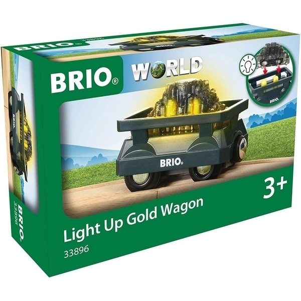 Brio - 33896 Wagon lumineux charge d or