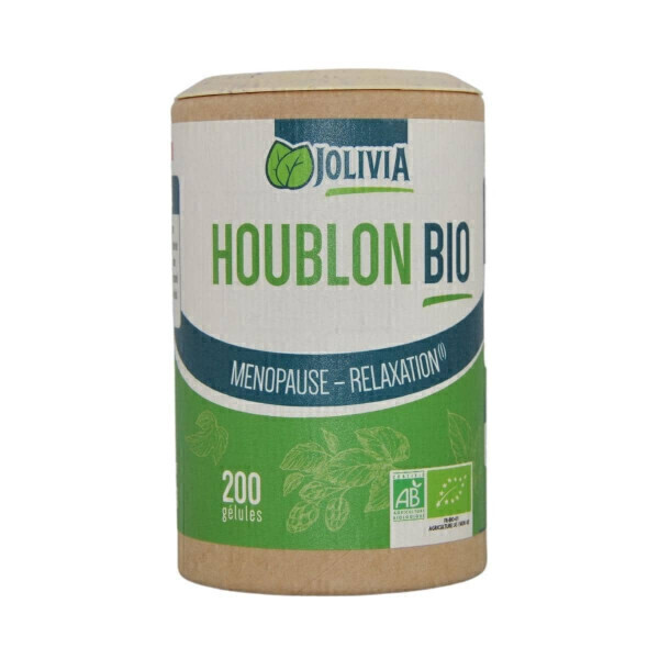 Jolivia - Houblon Bio - 200 gélules végétales 160 mg