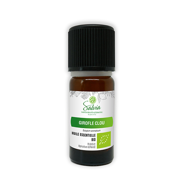 Salvia - Girofle (clou), huile essentielle bio* - 10mL Salvia - Girofle (clou), huile essentielle bio* - 10mL