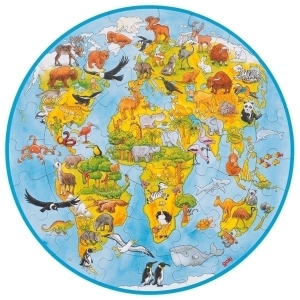 Goki - Puzzle du monde XL Goki - Puzzle du monde XL