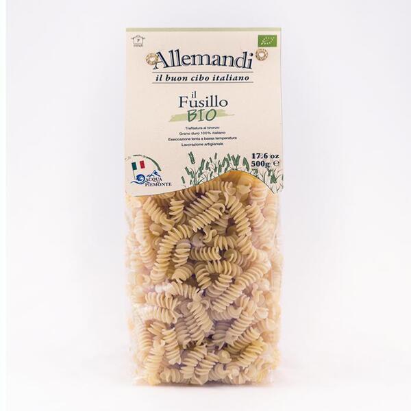 Saveurs de Tosca - Pâtes de Semoule Fusilli BIO Pâtes Allemandi - 500 gr excellence Saveurs de Tosca - Pâtes de Semoule Fusilli BIO Pâtes Allemandi - 500 gr excellence