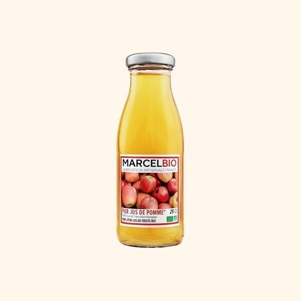 Marcel Bio - Pur Jus de Pomme Bio - 25cl Marcel Bio - Pur Jus de Pomme Bio - 25cl